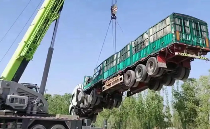 四平道路脱困救援案例